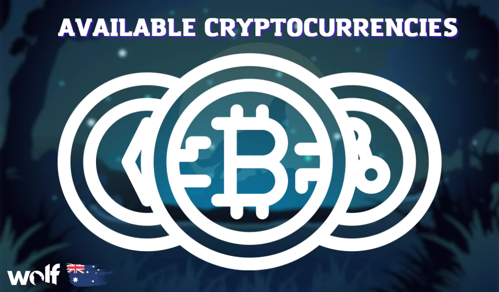 Available cryptocurrencies Wolf Winner Casino